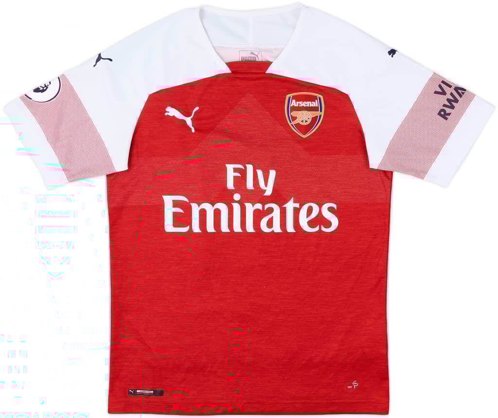 2018-19 Arsenal Home Shirt Aubameyang #14 - 8/10 - (S)