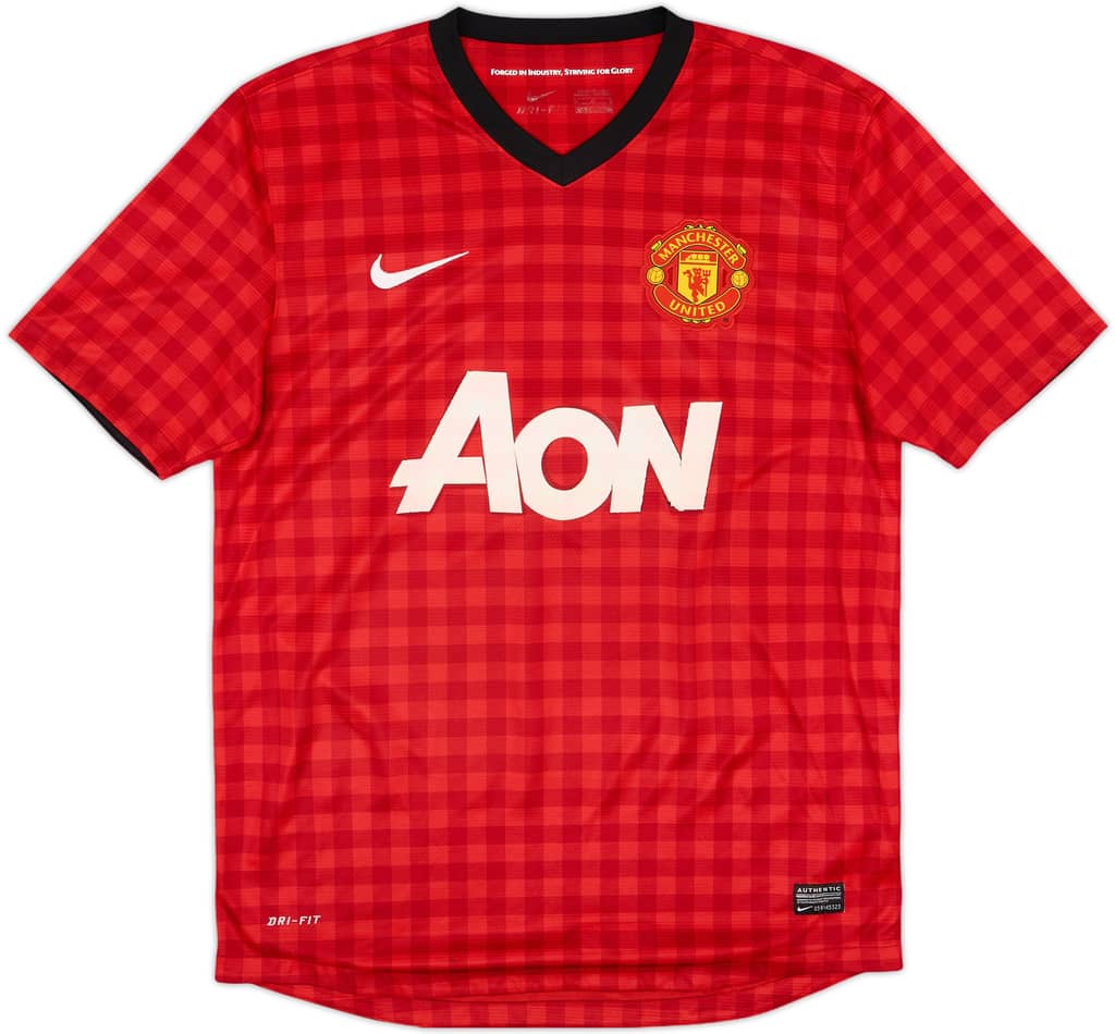 2012-13 Manchester United Home Shirt Rooney #10 - 4/10 - (M)