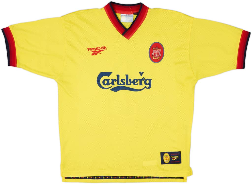 1997-99 Liverpool Away Shirt Fowler #9 - 9/10 - (M)