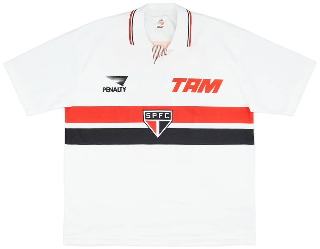 1993 Sao Paulo Home Shirt #10 - 8/10 - (L)