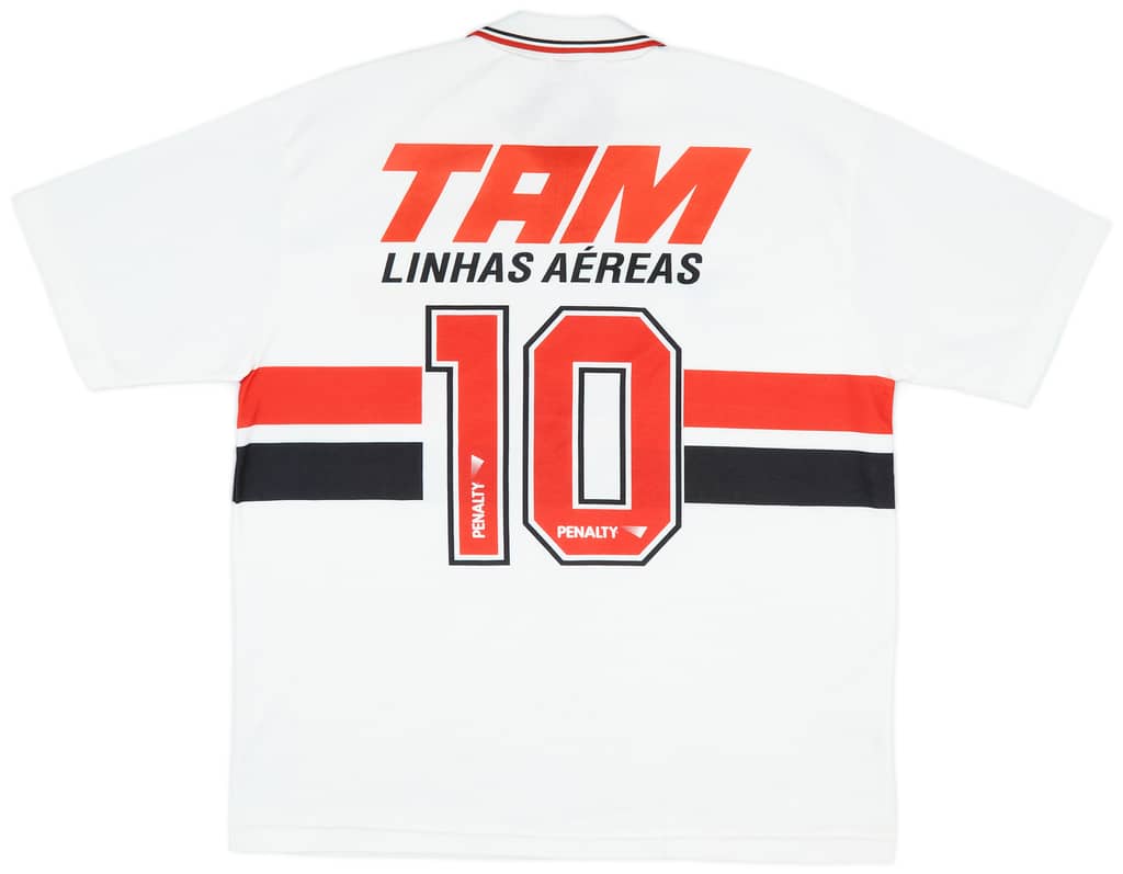 1993 Sao Paulo Home Shirt #10 - 8/10 - (L)