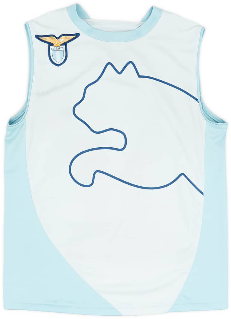 2008-09 Lazio Puma Training Vest - 7/10 - (XL.Boys)