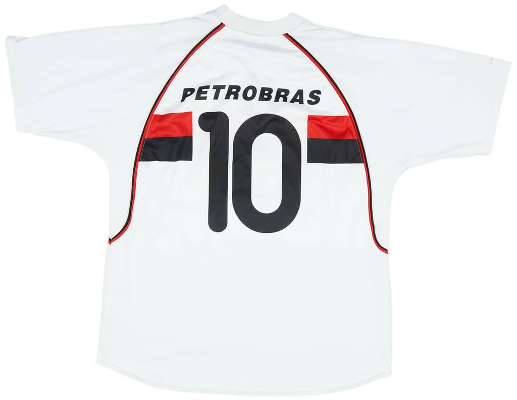 2002-03 Flamengo Away Shirt #10 - 6/10 - (L)