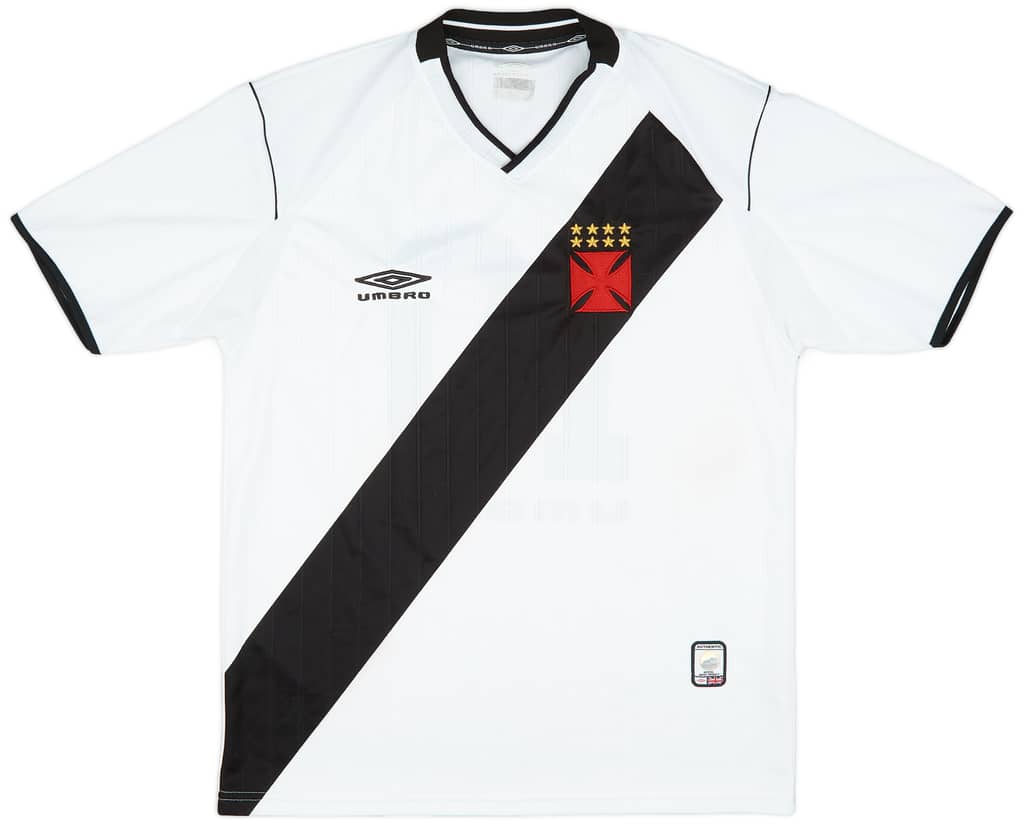 2002 Vasco da Gama Away Shirt #10 - 8/10 - (L)