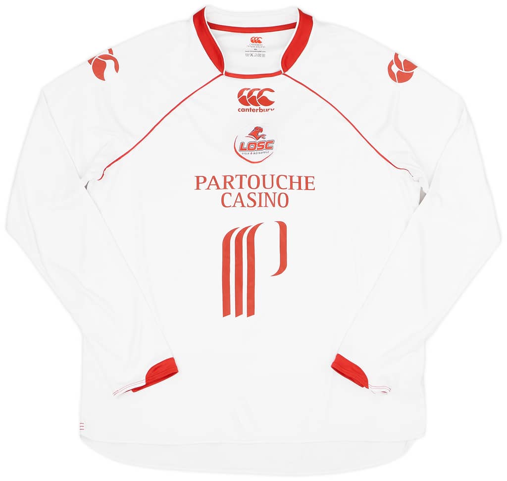 2008-09 Lille Away L/S Shirt - 7/10 - (XL)