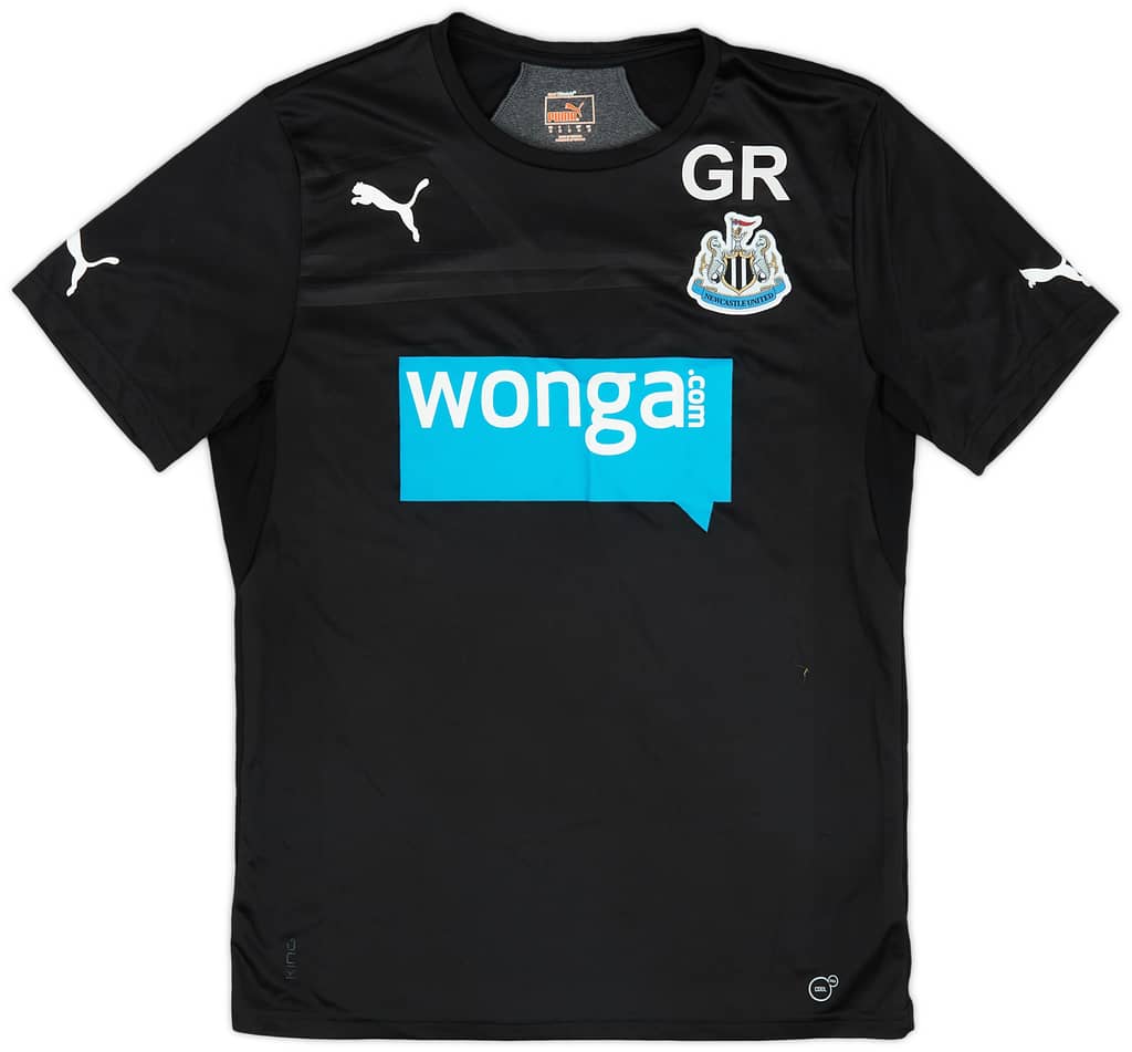 2013-14 Newcastle Staff Issue Puma Training Shirt 'GR' - 8/10 - (M)