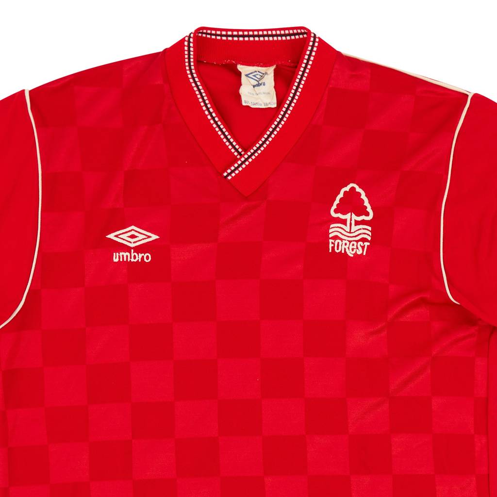 1986-88 Nottingham Forest Home Shirt - 8/10 - (M)