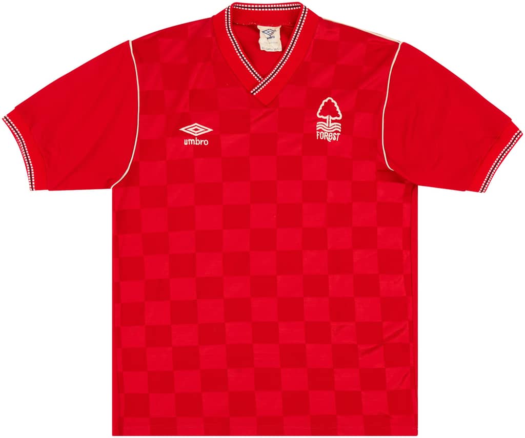 1986-88 Nottingham Forest Home Shirt - 8/10 - (M)