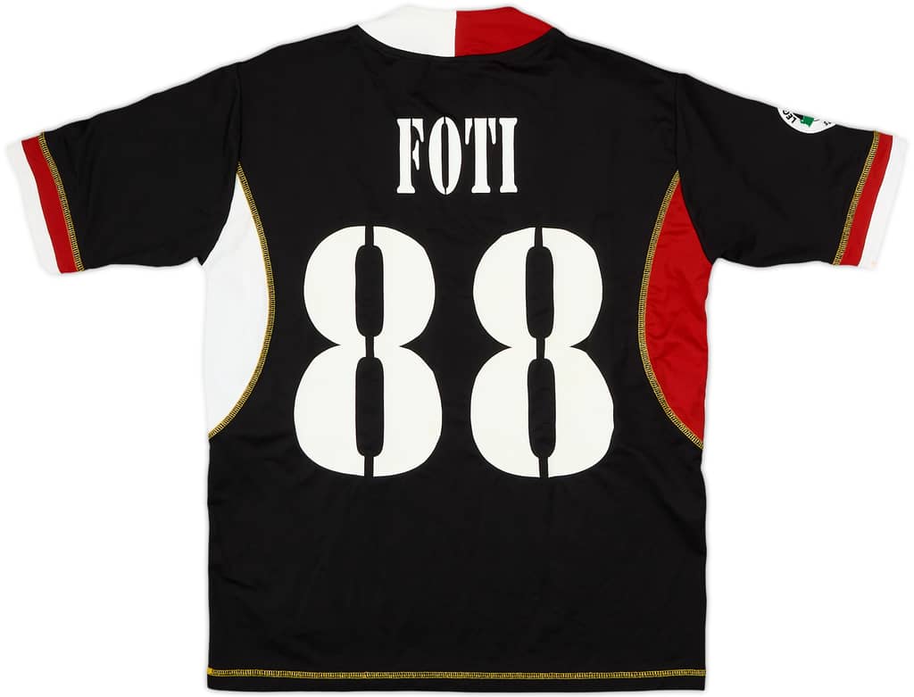 Camiseta preparada para partido de visitante del Vicenza 2005-07 Foti #88