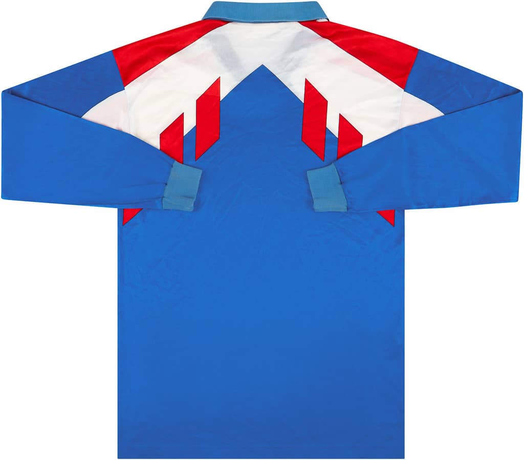 1990-92 France Home L/S Shirt - 6/10 - (Y)