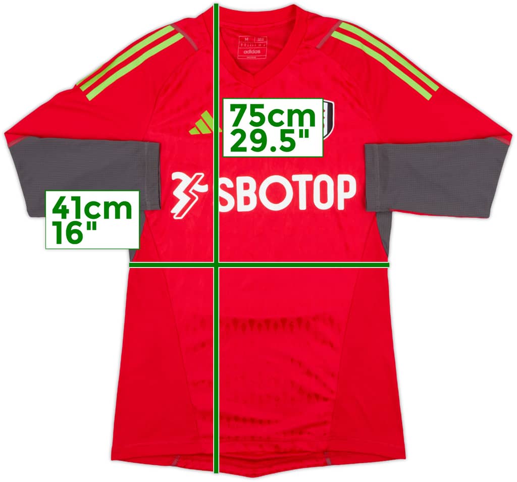 2023-24 Fulham GK Shirt - 8/10 - (M)