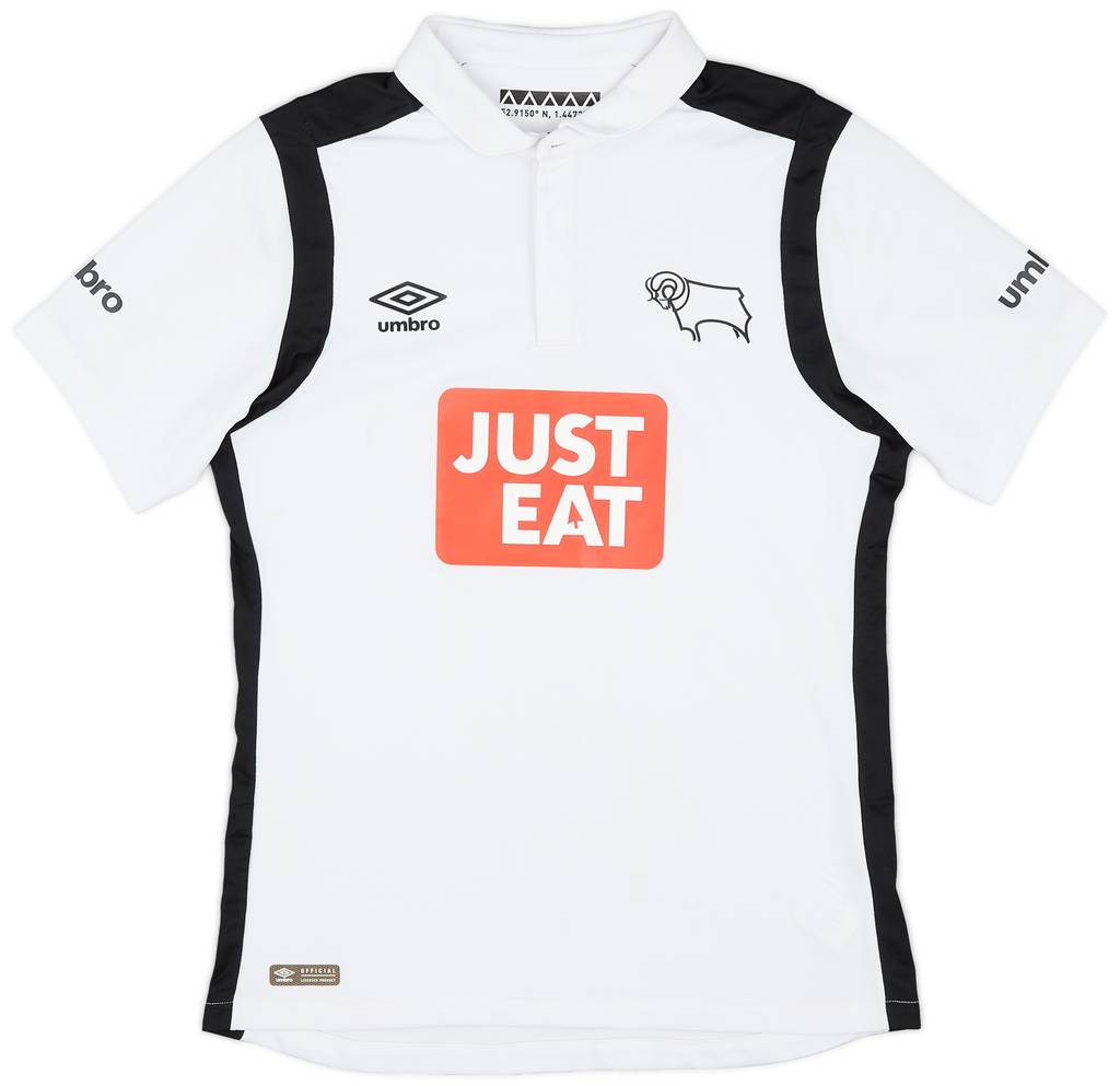 2016-17 Derby County Home Shirt - 8/10 - (S)