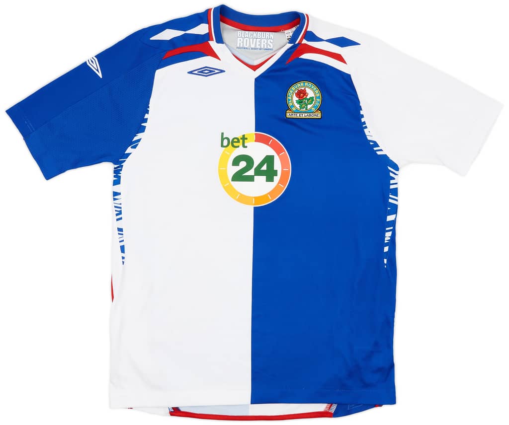 2007-08 Blackburn Home Shirt - 6/10 - (XL.Boys)