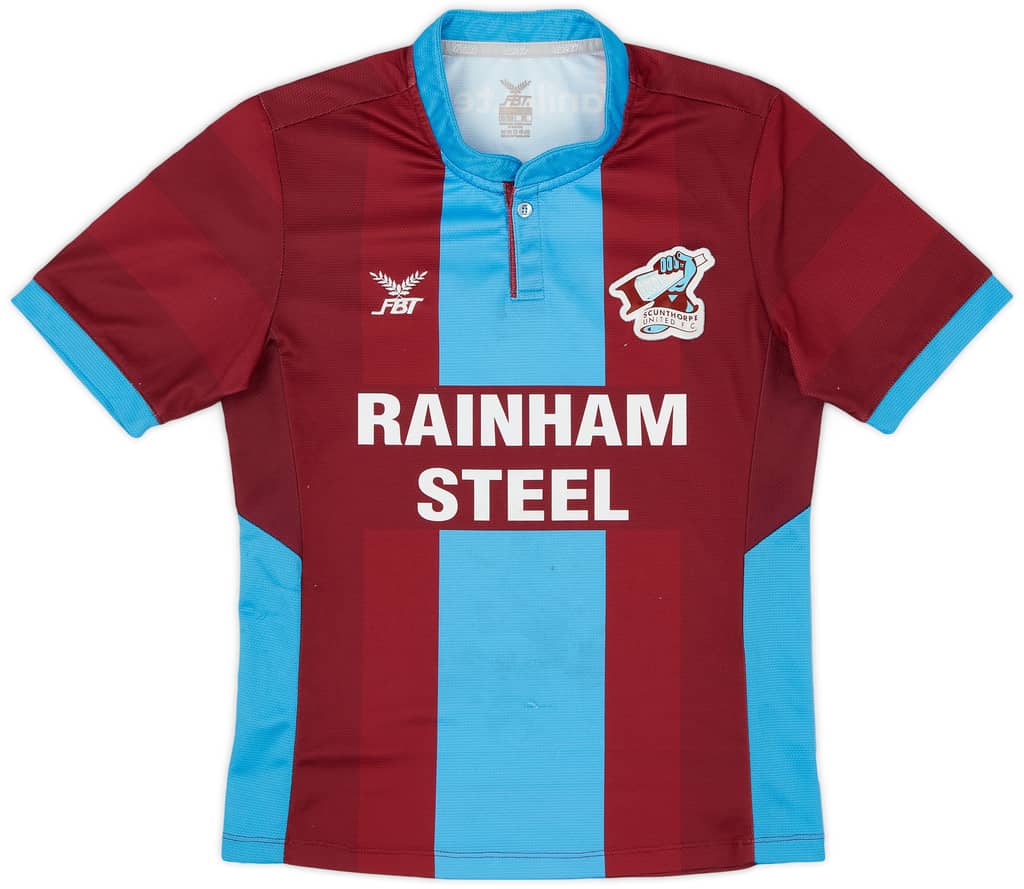 2018-19 Scunthorpe Home Shirt - 6/10 - (XS)