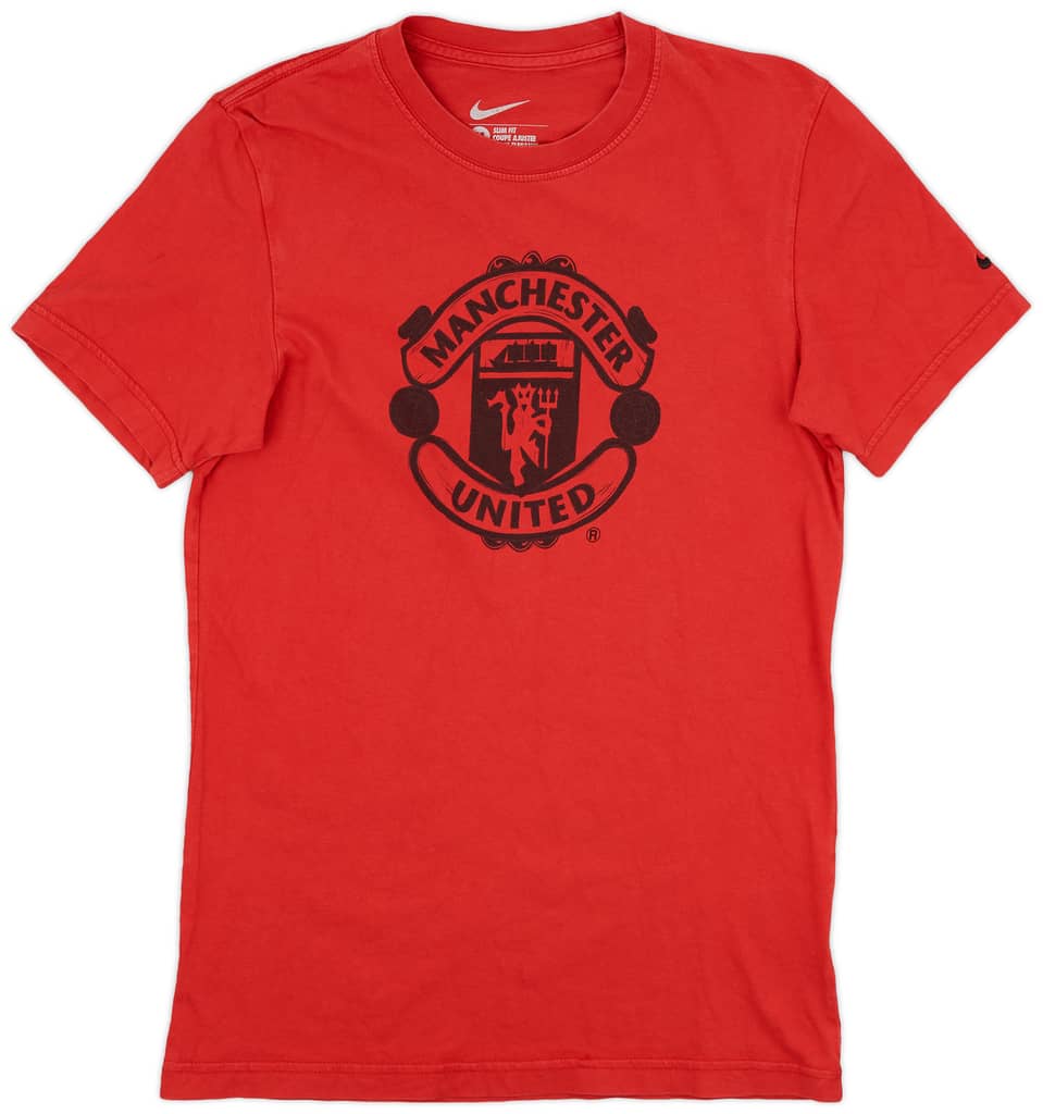 2012-13 Manchester United Nike Tee - 8/10 - (M)