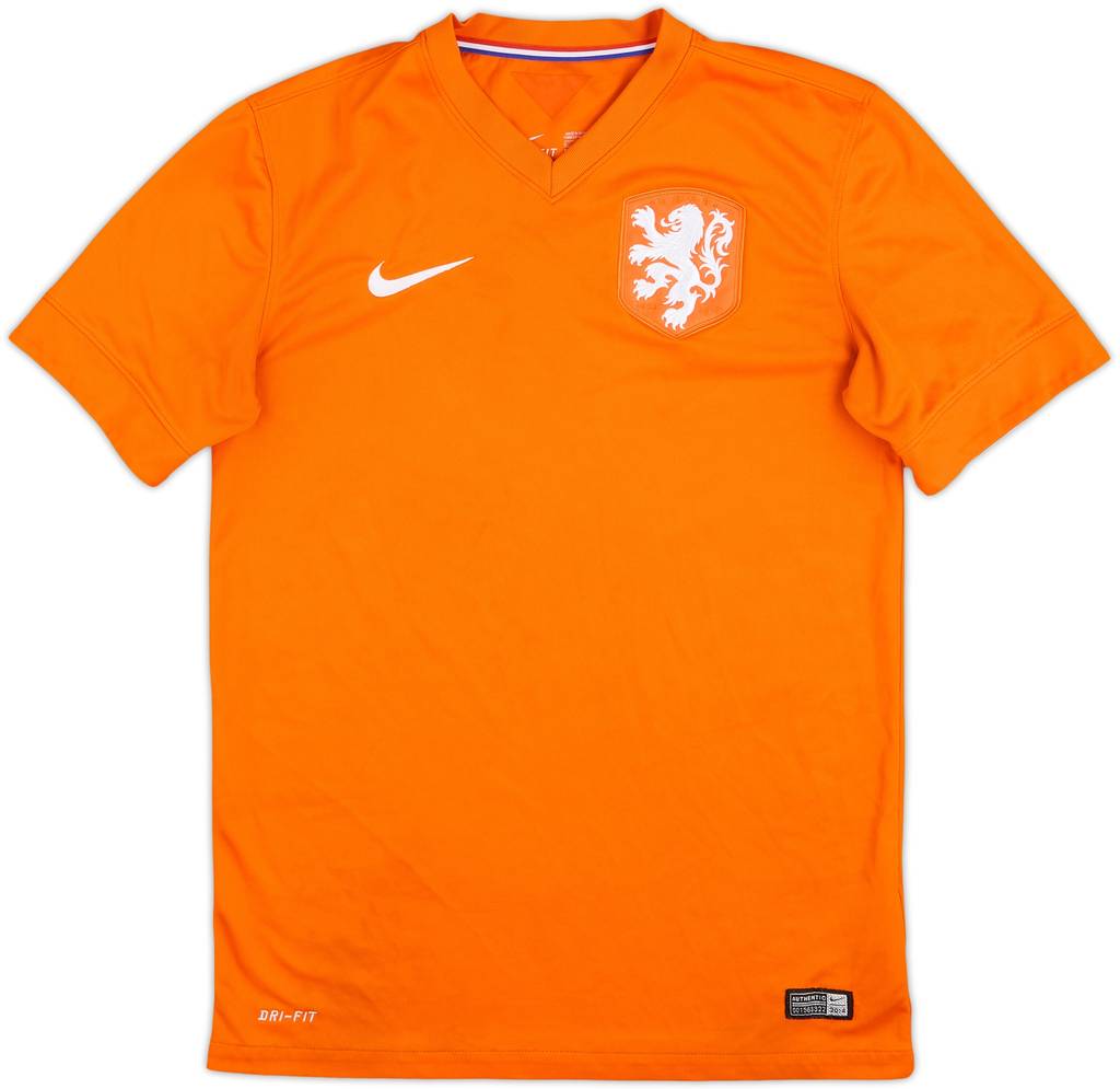2014-15 Países Bajos Camiseta Local - 5/10 - (S)