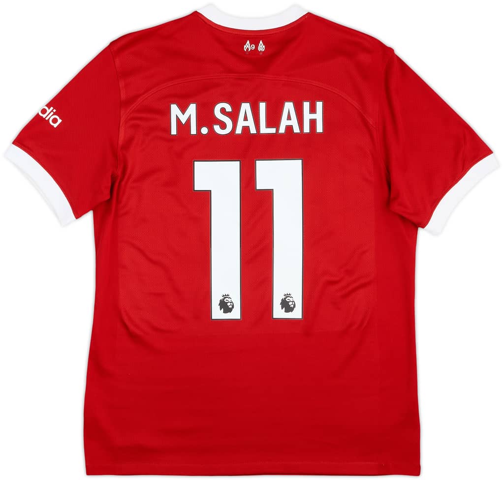 2023-24 Liverpool Home Shirt M.Salah #11 - 7/10 - (M)