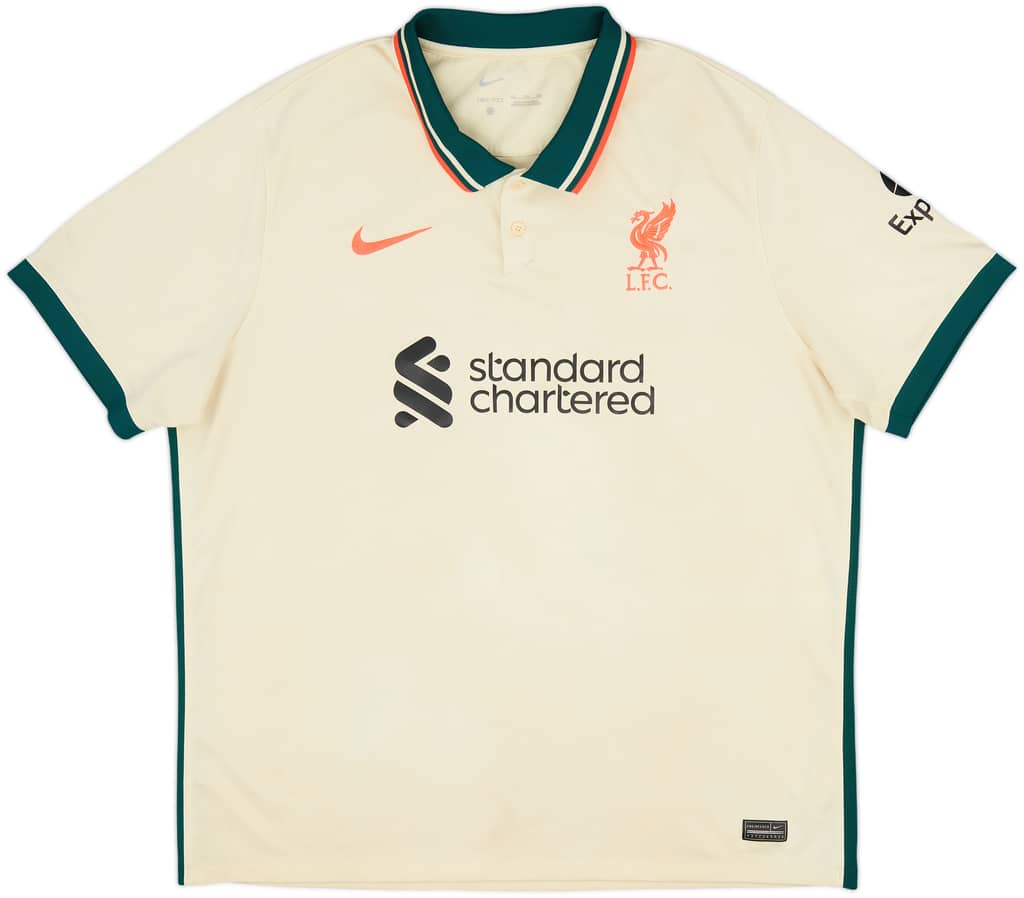 2021-22 Liverpool Away Shirt - 5/10 - (XXL)