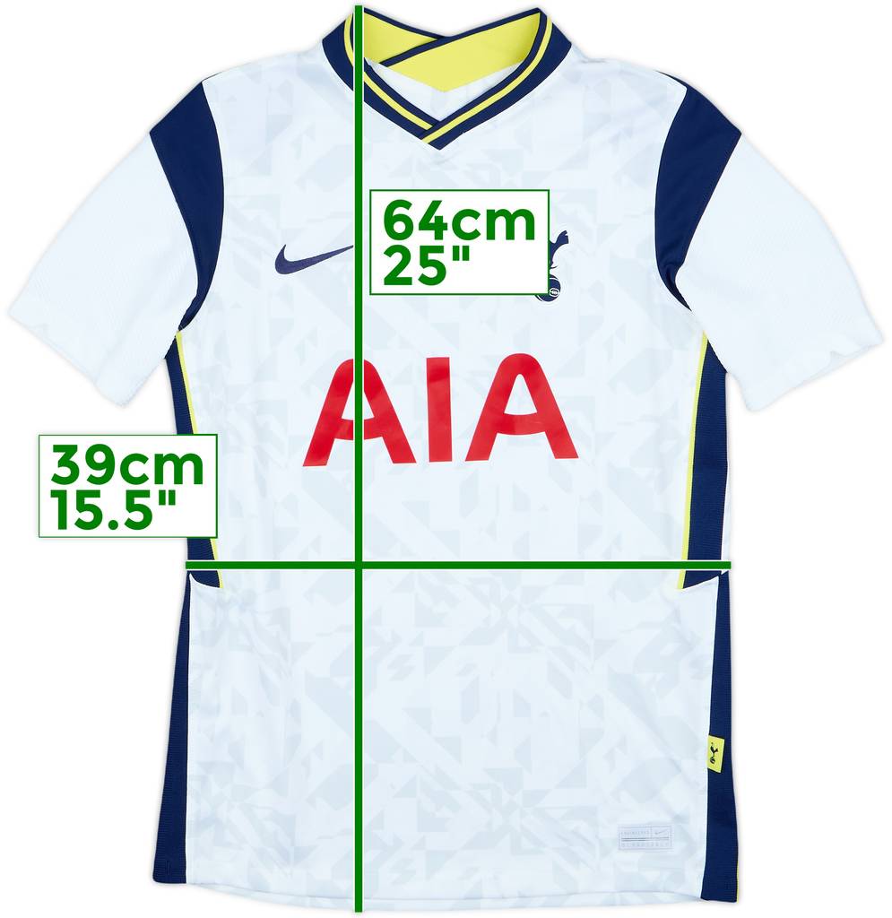2020-21 Tottenham Home Shirt - 8/10 - (L.Boys)