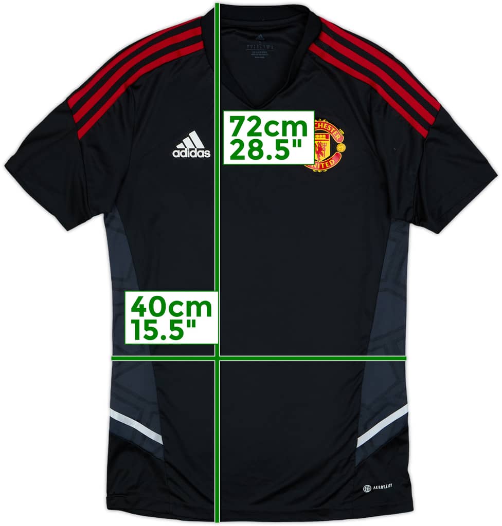 2022-23 Manchester United adidas Training Shirt - 8/10 - (S)