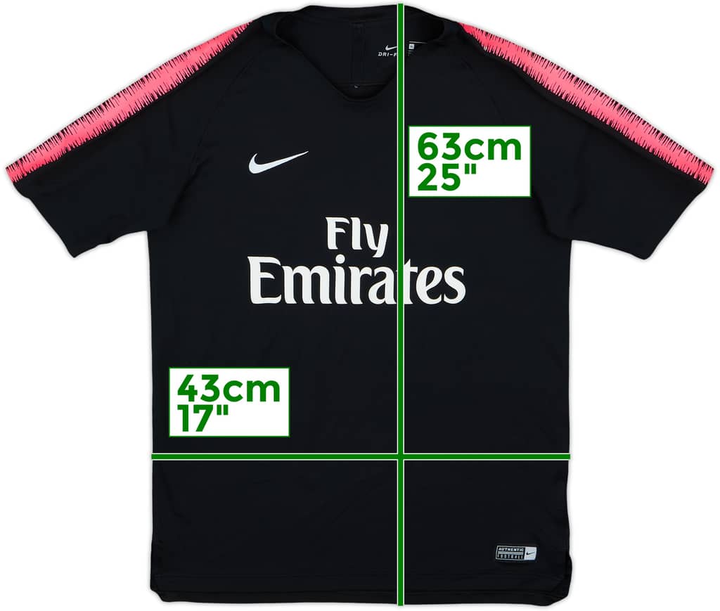 2018-19 Paris Saint-Germain Nike Training Shirt - 8/10 - (XL.Boys)