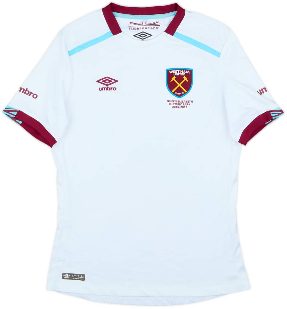 2016-17 West Ham Away Shirt - 8/10 - (L.Boys)