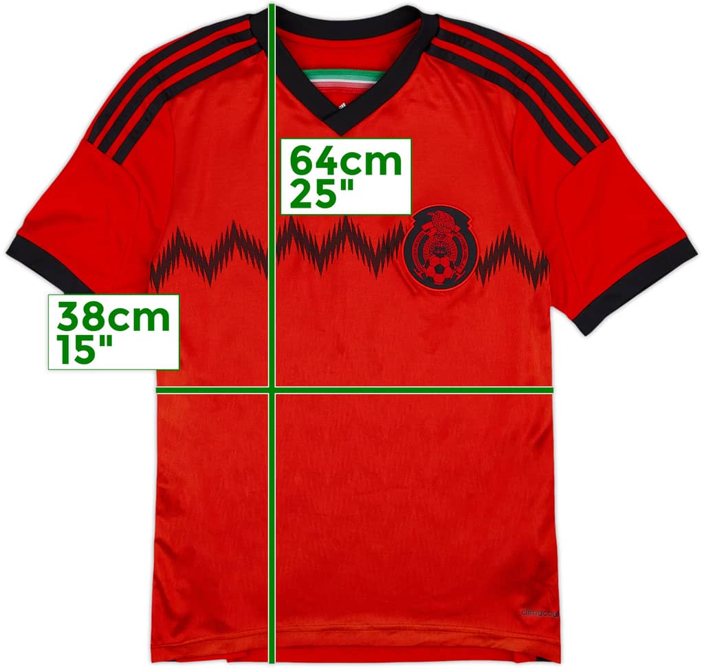 2014-15 Mexico Away Shirt - 8/10 - (L.Boys)