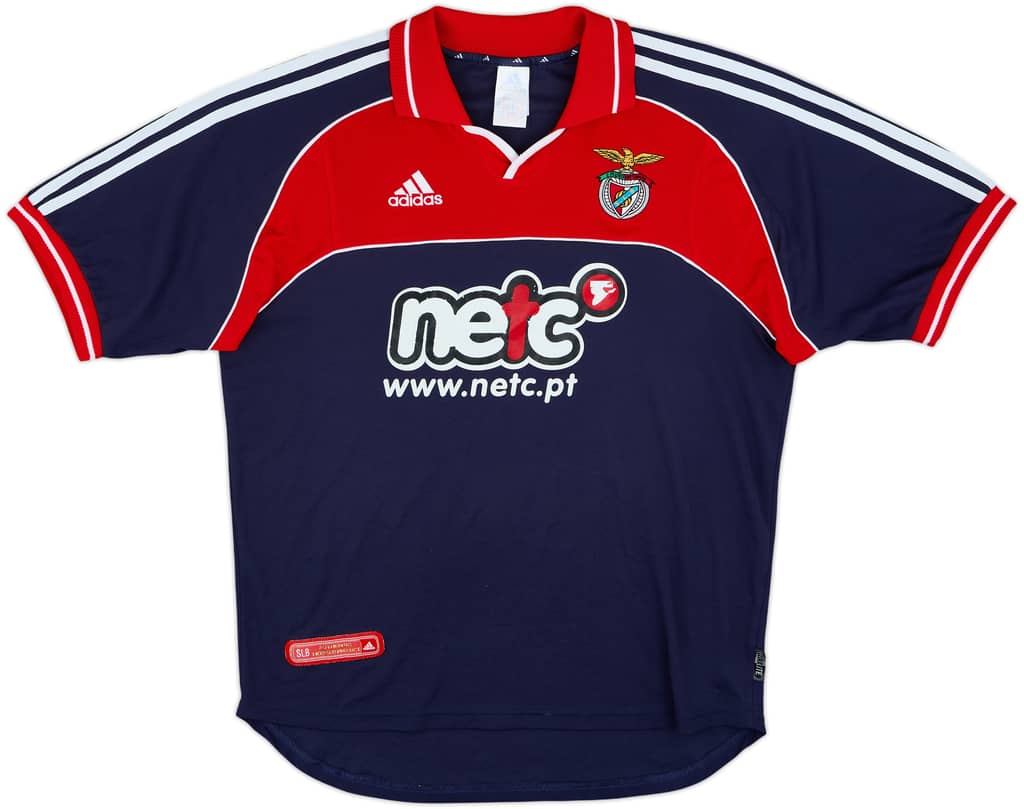 Camiseta de visitante del Benfica 2000-01 - 6/10 - (M)