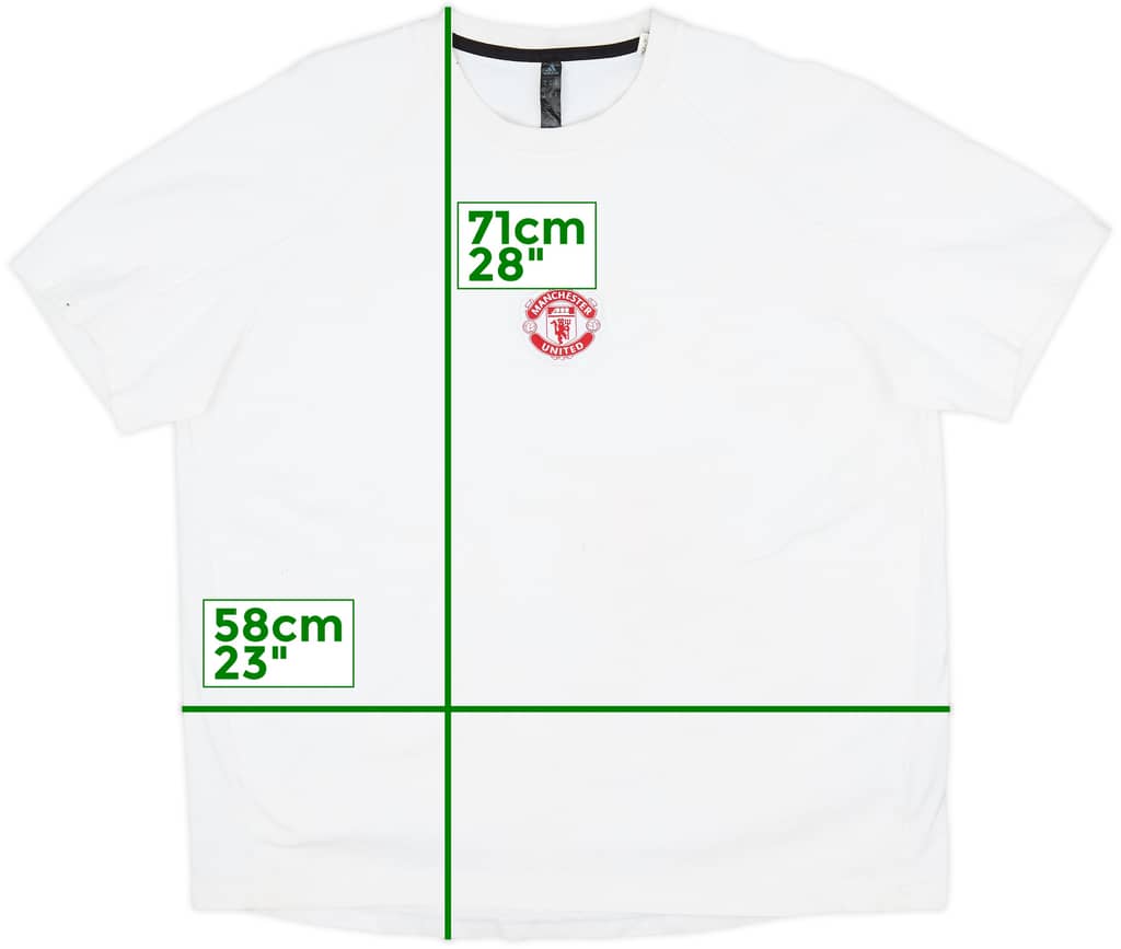 2022-23 Manchester United adidas Cotton Tee - 5/10 - (XL)