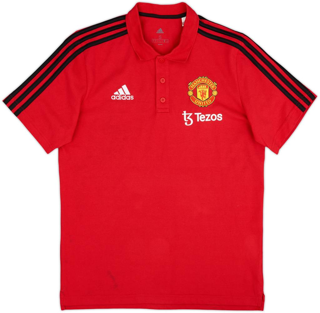 2023-24 Manchester United adidas Polo Shirt - 5/10 - (S)
