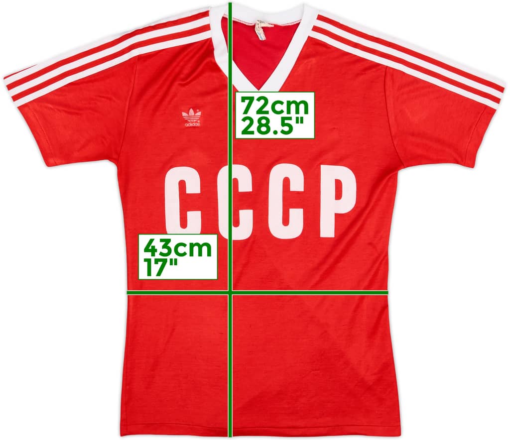 Camiseta de local de la Soviet Union 1982-84 - 7/10 - (M)