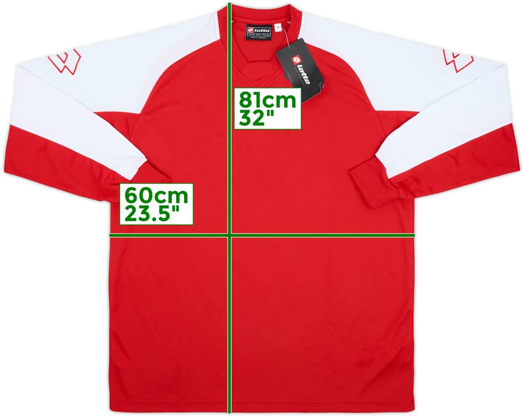 2000s Lotto Template L/S Shirt (XL)