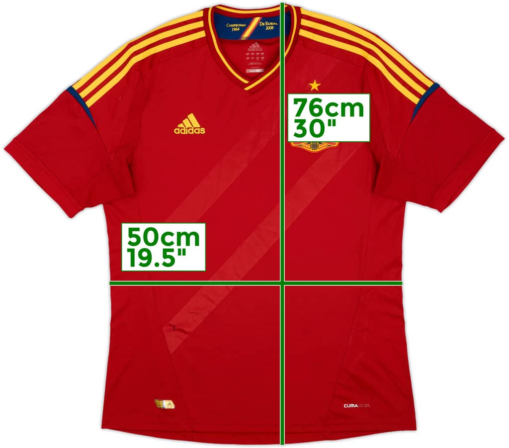 Camiseta de local de España 2011-12 - 5/10 - (L)