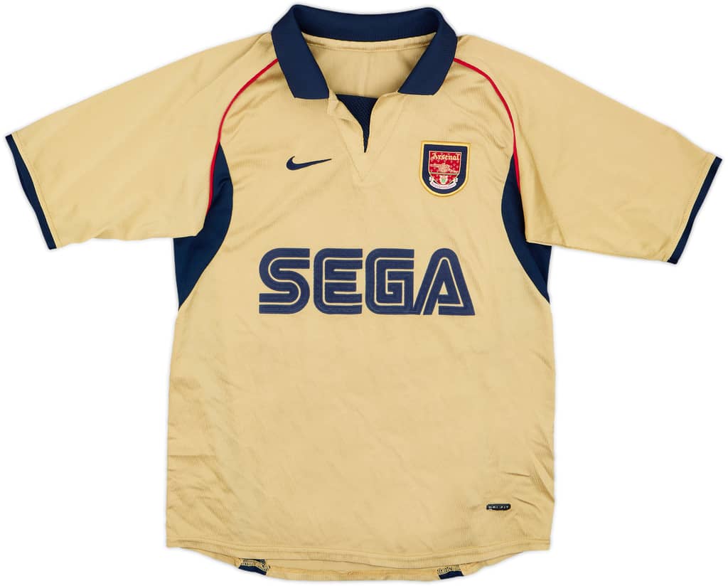 2001-02 Arsenal Away Shirt - 8/10 - (L.Boys)