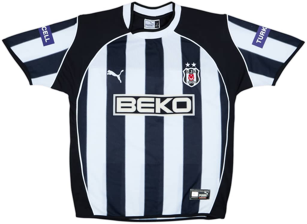 2003-04 Besiktas Camiseta Visitante - 8/10 - (S)