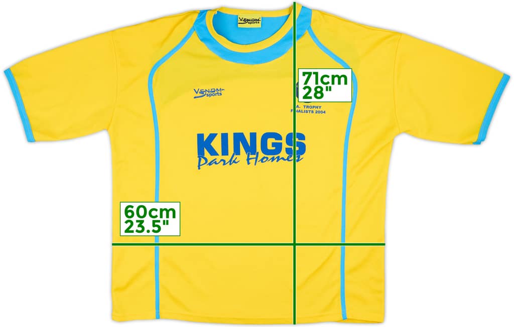 Camiseta de local del Canvey Island 2003-05 - 8/10 - (L)