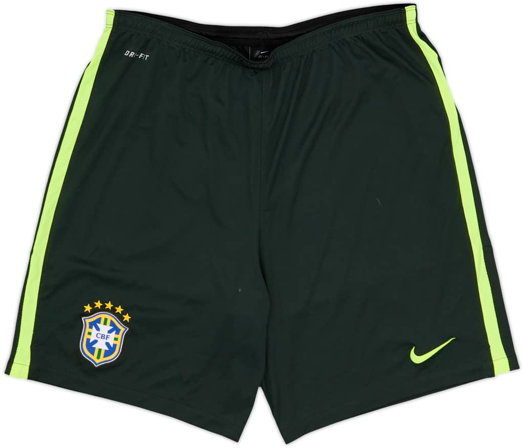 2014-15 Brazil Nike Training Shorts - 7/10 - (XL)