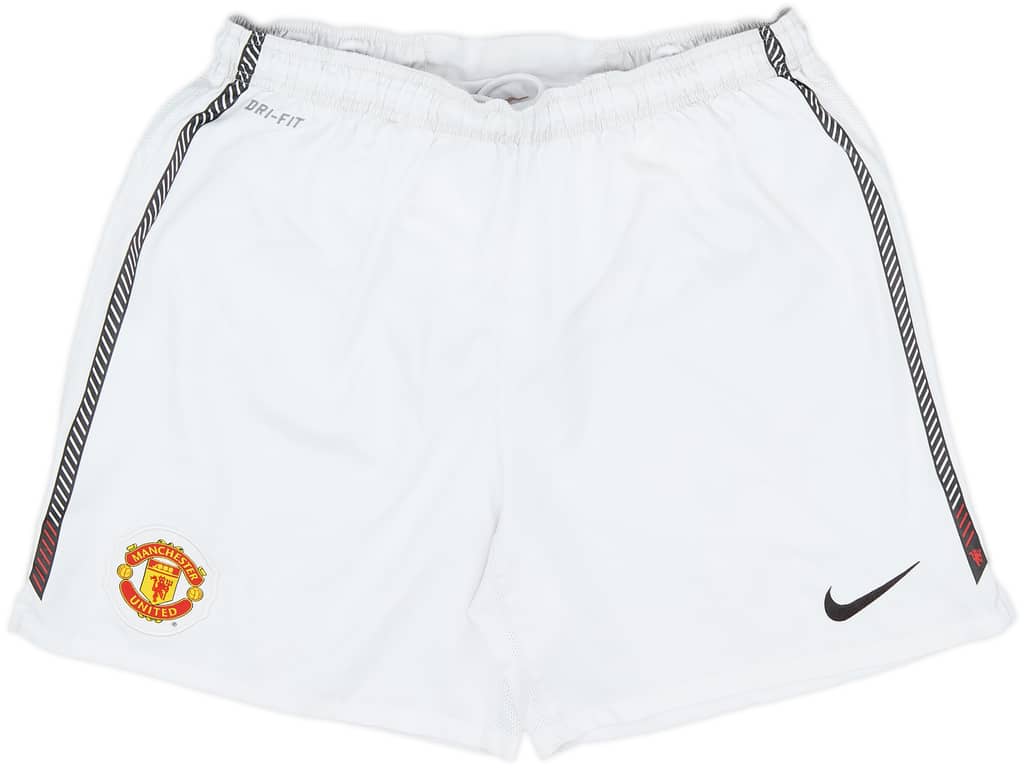 2010-11 Manchester United Home Shorts - 6/10 - (M)