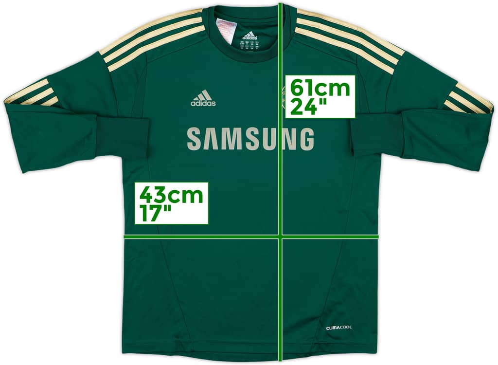 Camiseta de portero del Chelsea 2012-14 - 7/10 - (Niños M)