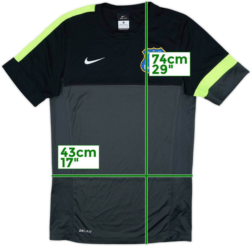 2013-14 Everton Nike Training Shirt - 8/10 - (S)