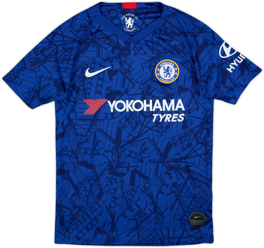 2019-20 Chelsea Home Shirt - 8/10 - (M.Boys)