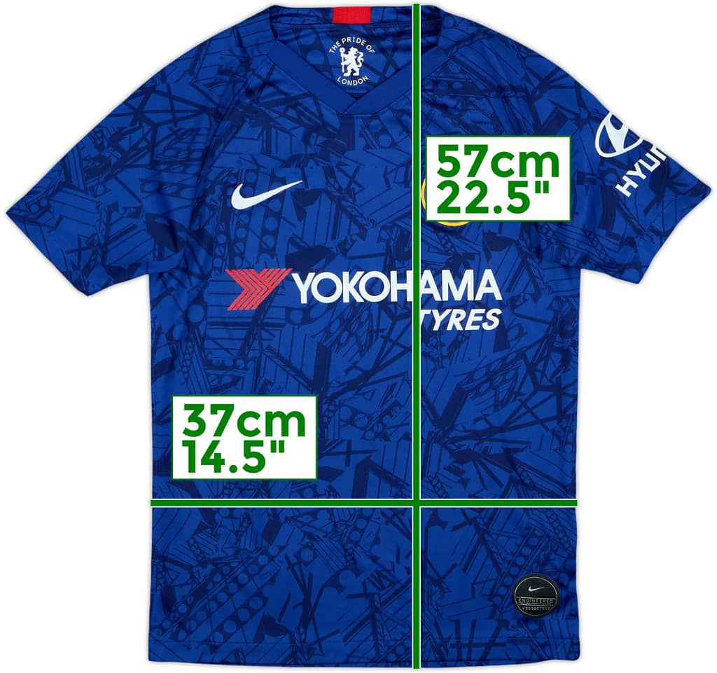 2019-20 Chelsea Home Shirt - 8/10 - (M.Boys)