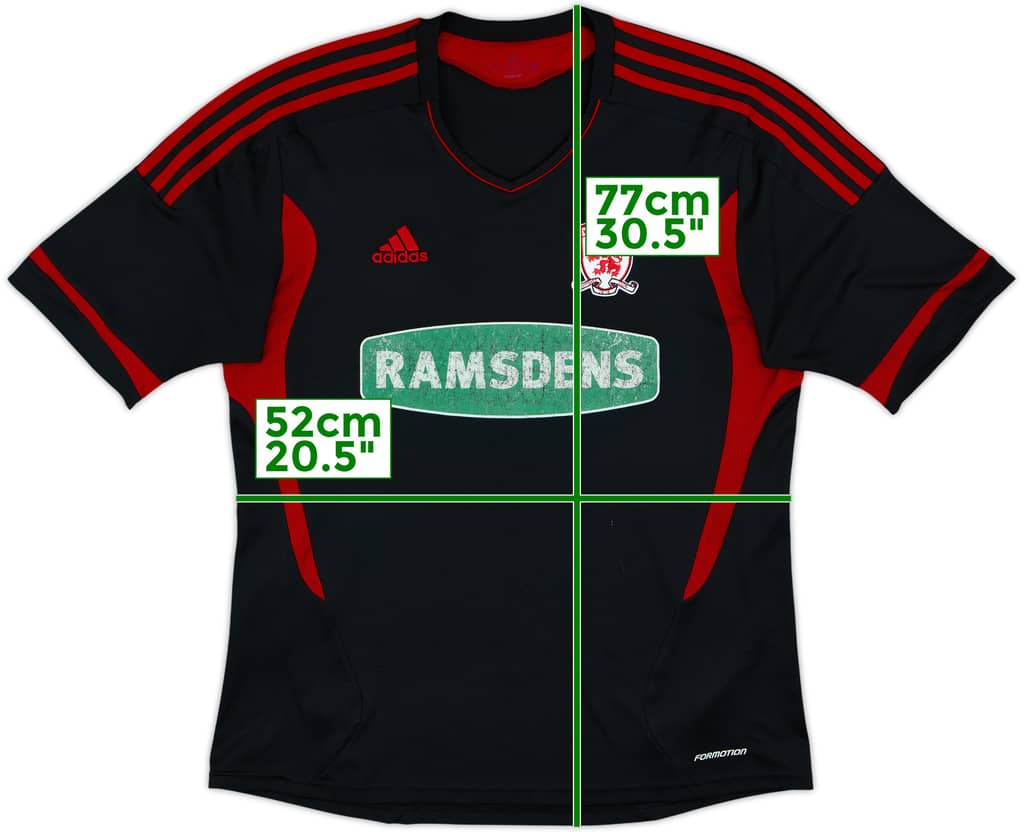 Camiseta de visitante del Middlesbrough 2011-12 - 5/10 - (XL)