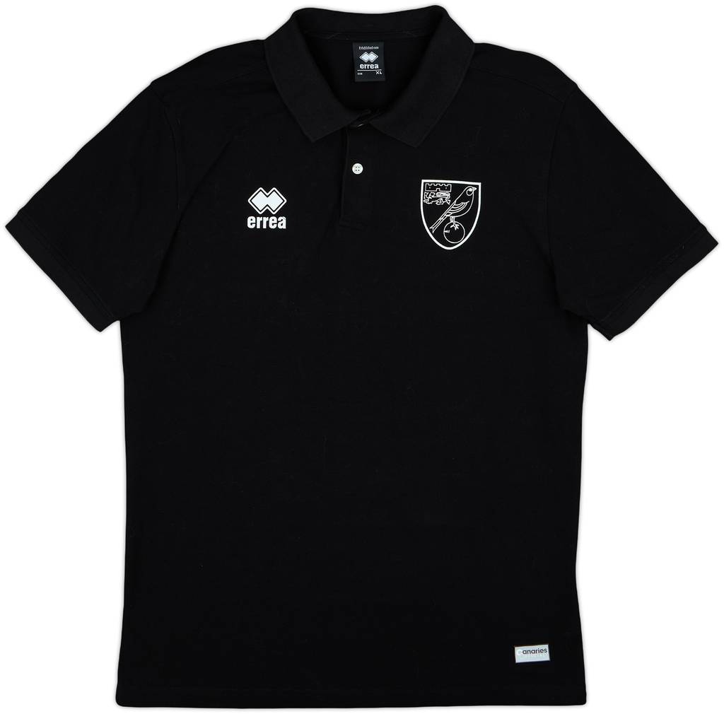 2017-18 Norwich Errea Polo Shirt - 9/10 - (XL)