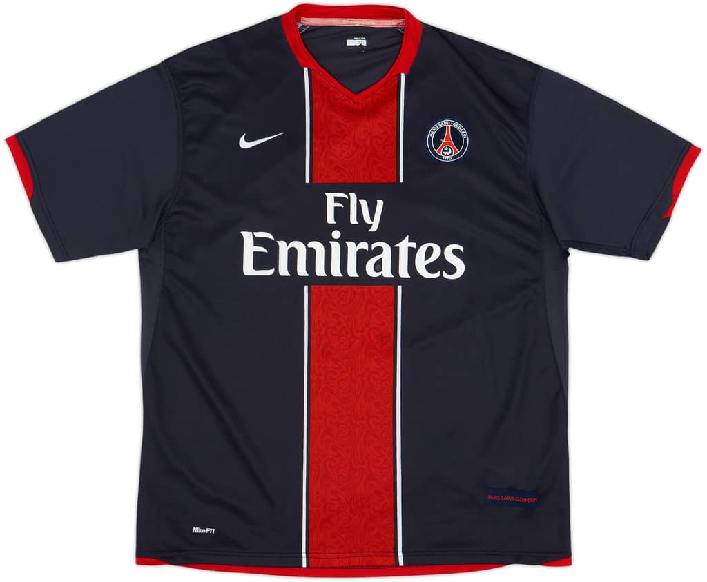 2007-08 Paris Saint-Germain Home Shirt - 5/10 - (XL)