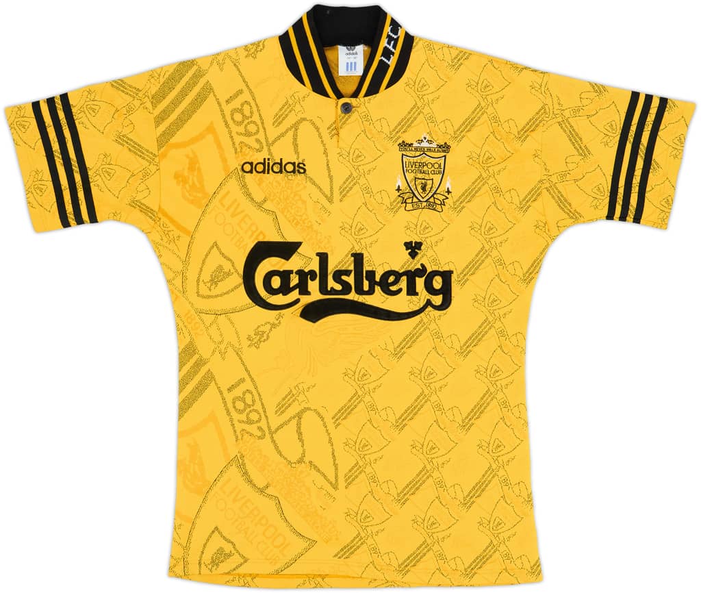 Camiseta de la tercera equipación del Liverpool 1994-96 - 5/10 - (S)