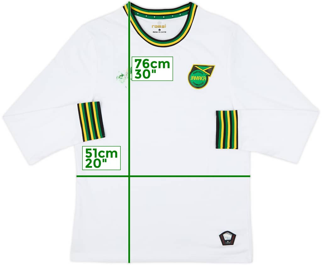 Camiseta Romai de entrenamiento de manga larga de Jamaica 2016-17 - 3/10 - (L)