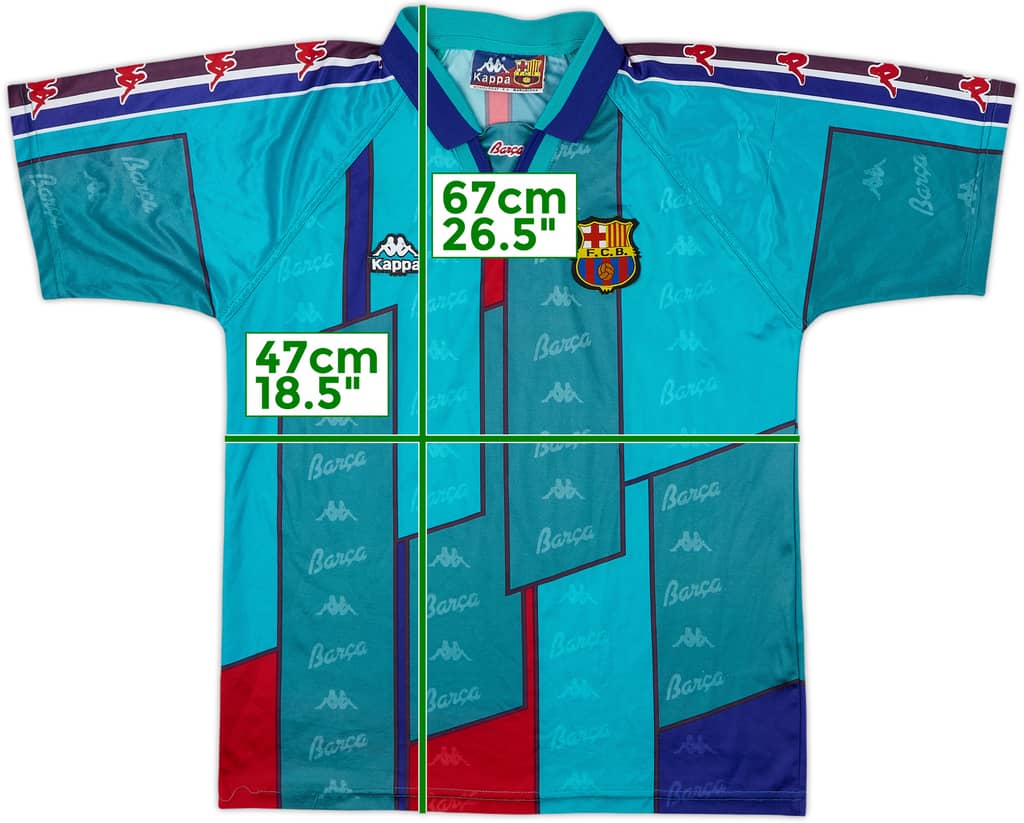1995-97 Barcelona Away Shirt - 5/10 - (S)