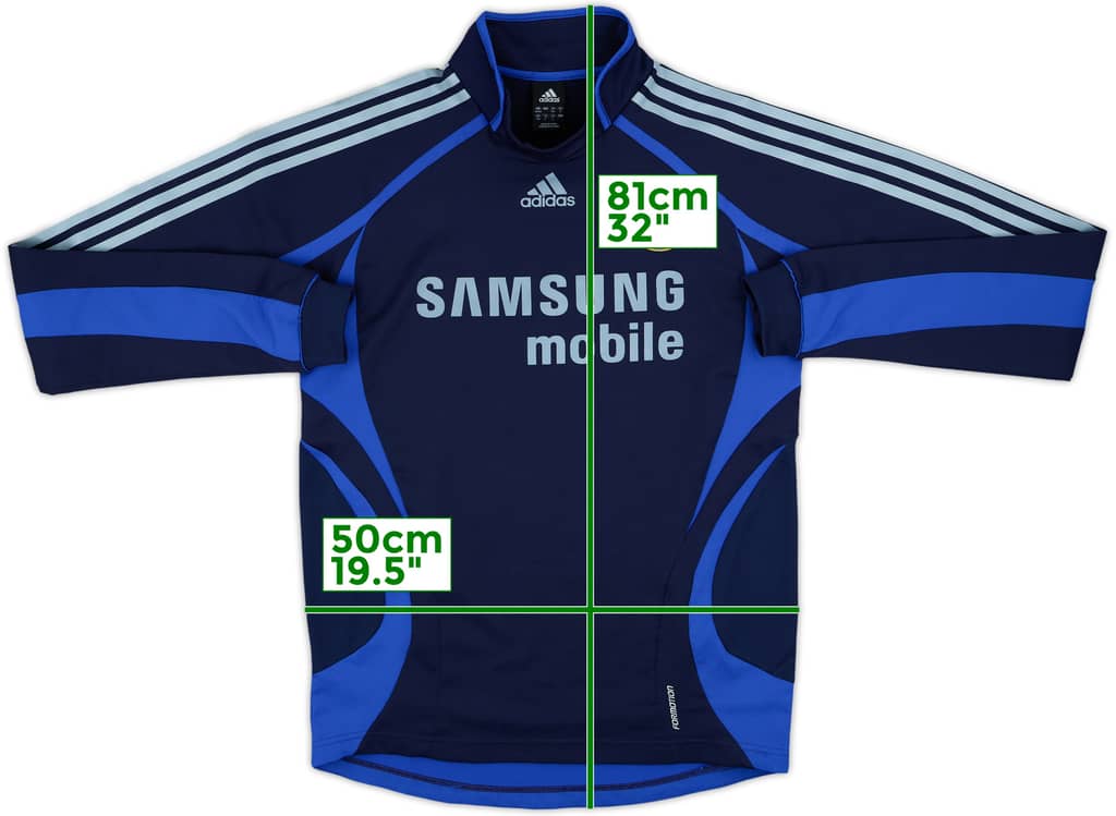 Camiseta adidas Formotion L/S de entrenamiento del Chelsea 2006-07 - 8/10 - (M)