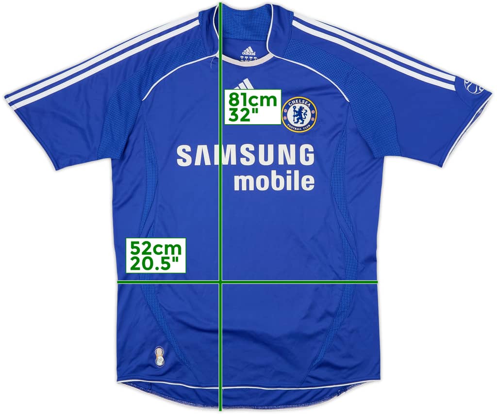 2006-08 Chelsea Camiseta de local - 5/10 - (M)